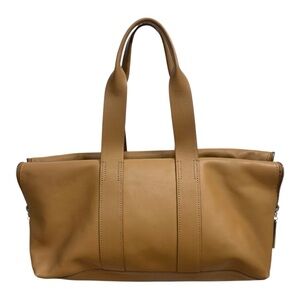 3.1 Phillip Lim 31 Hour Bag Nude Calfskin Leather Foldover Tote Satchel
